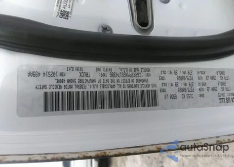 2016 Ram 1500 Longhorn из США, поврежденный, VIN 1C6RR7PMXGS174386